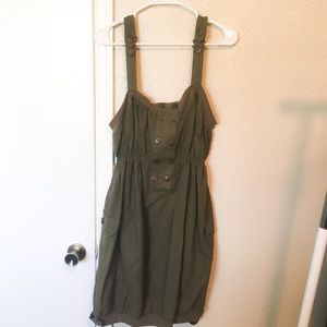 Olive Green Cadet Dress